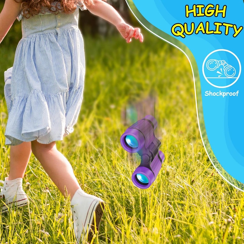 ESSENSON Binoculars for Kids Toys Gifts for Age 3-12 Years Old Boys Girls Kids Telescope Outdoor Toys for Sports and Outside Play, Bird Watching, Birthday Presents - Image 5